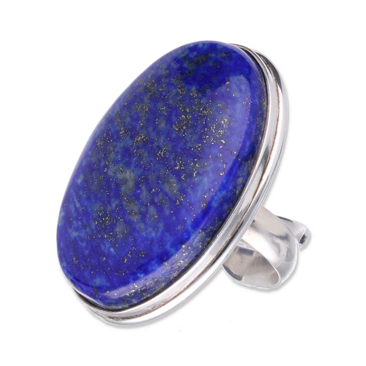 Królewski pierścionek z lapis lazuli